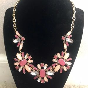 Floral Pink Necklace